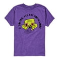 thumbnail image 1 of Instant Message - A Zombie Ate My Homework - Toddler & Youth Short Sleeve Graphic T-Shirt, 1 of 7