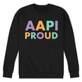 thumbnail image 1 of Instant Message - AAPI Proud - Men's Crew Neck Fleece Pullover, 1 of 6