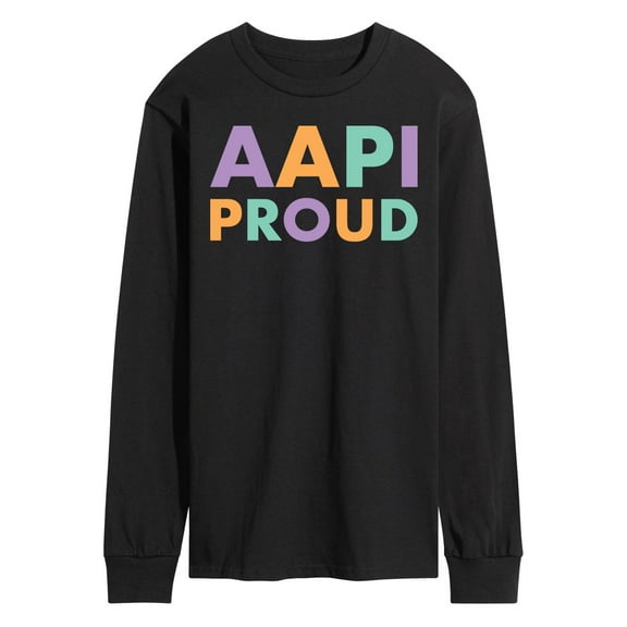Instant Message - AAPI Proud - Men's Long Sleeve T-Shirt