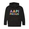 thumbnail image 1 of Instant Message - AAPI Proud - Men's Pullover Hooded Fleece Sweatshirt, 1 of 6