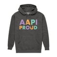 thumbnail image 1 of Instant Message - AAPI Proud - Men's Pullover Hooded Fleece Sweatshirt, 1 of 6