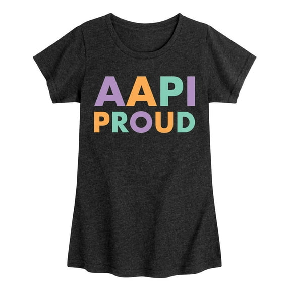 Instant Message - AAPI Proud - Toddler And Youth Girls Short Sleeve Graphic T-Shirt