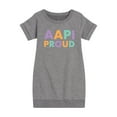 thumbnail image 1 of Instant Message - AAPI Proud - Toddler And Youth Girls Short Sleeve Graphic T-Shirt, 1 of 6
