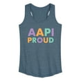 thumbnail image 1 of Instant Message - AAPI Proud - Women's Racerback Tank Top, 1 of 6