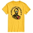 thumbnail image 1 of Instant Message - Abraham Drinkin - Men's Short Sleeve Graphic T-Shirt, 1 of 6