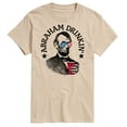 thumbnail image 1 of Instant Message - Abraham Drinkin - Men's Short Sleeve Graphic T-Shirt, 1 of 6