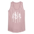 thumbnail image 1 of Instant Message - Abstract Trees - Women's Racerback Graphic Tank, 1 of 5