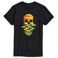 thumbnail image 1 of Instant Message - Acid Skull - Men's Short Sleeve Graphic T-Shirt, 1 of 5