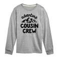thumbnail image 1 of Instant Message - Adventure Cousin Crew - Toddler & Youth Long Sleeve Graphic T-Shirt, 1 of 6