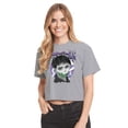thumbnail image 1 of Instant Message - Afterworld - Juniors Anime Cropped Cotton Blend T-Shirt, 1 of 6