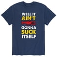 thumbnail image 1 of Instant Message - Ain't Gonna Suck - Men's Short Sleeve Graphic T-Shirt, 1 of 5