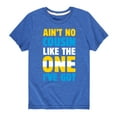 thumbnail image 1 of Instant Message - Ain't No Cousin - Toddler And Youth Short Sleeve Graphic T-Shirt, 1 of 6