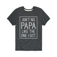 thumbnail image 1 of Instant Message - Aint No Papa Like The One I Got  - Fathers Day Gift Toddler Short Sleeve Tee, 1 of 4