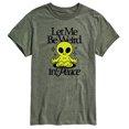 thumbnail image 1 of Instant Message - Alien Let Me Be Weird - Men's Short Sleeve Graphic T-shirt, 1 of 6