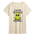 thumbnail image 1 of Instant Message - Alien Let Me Be Weird - Women's Short Sleeve Graphic T-shirt, 1 of 6