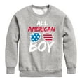 thumbnail image 1 of Instant Message - All American Boy - Toddler & Youth Crewneck Fleece Sweatshirt, 1 of 6