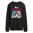 thumbnail image 1 of Instant Message - All American Dad - Men's Long Sleeve T-Shirt, 1 of 6