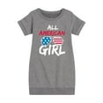 thumbnail image 1 of Instant Message - All American Girl - Toddler & Youth Girls Fleece Dress, 1 of 6