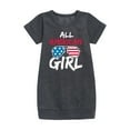 thumbnail image 1 of Instant Message - All American Girl - Toddler & Youth Girls Fleece Dress, 1 of 1