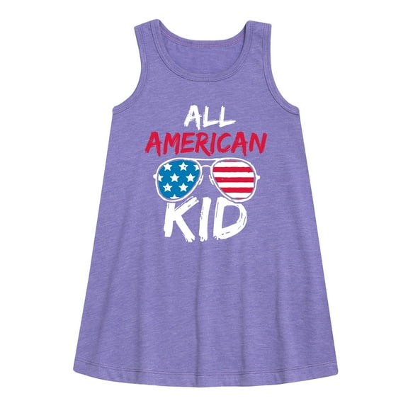 Instant Message - All American Kid - Toddler & Youth Girls A-line Dress