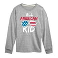 thumbnail image 1 of Instant Message - All American Kid - Toddler & Youth Long Sleeve Graphic T-Shirt, 1 of 6