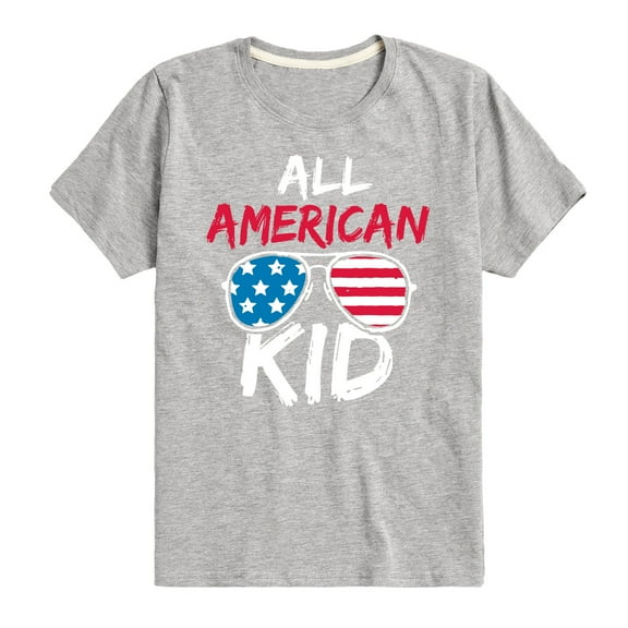 Instant Message - All American Kid - Toddler & Youth Short Sleeve Graphic T-Shirt