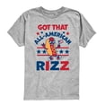 thumbnail image 1 of Instant Message - All American Rizz Hotdog - Youth Boys Short Sleeve Graphic T-Shirt, 1 of 5