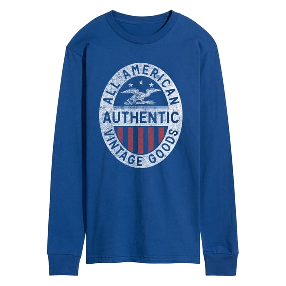 Instant Message - All American Vintage Goods Men's Long Sleeve Graphic T-Shirt