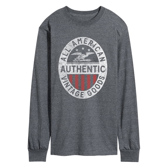 Instant Message - All American Vintage Goods Men's Long Sleeve Graphic T-Shirt