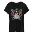 thumbnail image 1 of Instant Message - All American Vintage Goods - Women's Short Sleeve Graphic T-Shirt, 1 of 5