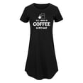 thumbnail image 1 of Instant Message - All I Need Coffee Cat - Women's Any Way Dress, 1 of 7