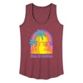thumbnail image 1 of Instant Message - All Is Swell Sunset - Women's Racerback Tank Top, 1 of 6