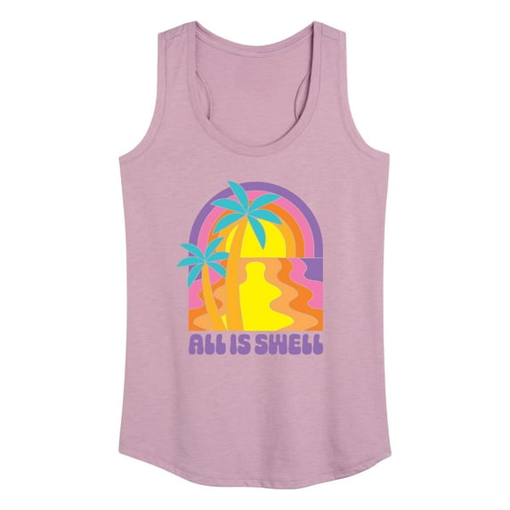 Instant Message - All Is Swell Sunset - Women's Racerback Tank Top