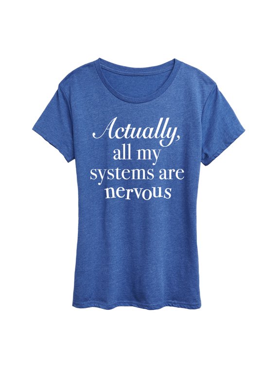 - All Systems Nervous Women's Short Sleeve Graphic T-Shirt