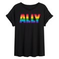 thumbnail image 1 of Instant Message - Ally Oversized Graphic T-Shirt, 1 of 6