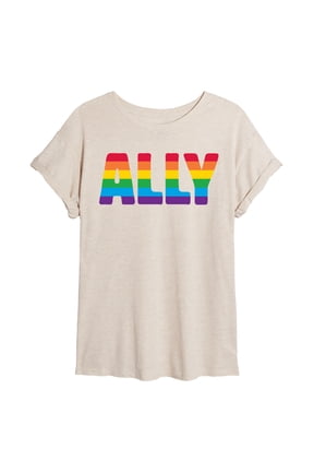 - Ally Oversized Graphic T-Shirt