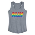 thumbnail image 1 of Instant Message - Ally - Women's Racerback Graphic Tank, 1 of 4