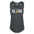thumbnail image 1 of Instant Message - Aloha Pineapple - Women's Racerback Tank, 1 of 5