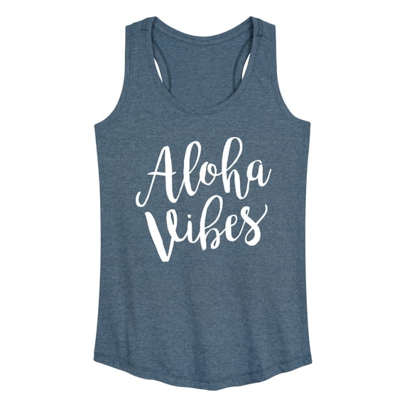 Instant Message - Aloha Vibes Graphic Racerback Tank