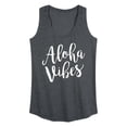 thumbnail image 1 of Instant Message - Aloha Vibes Graphic Racerback Tank, 1 of 4