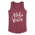 thumbnail image 1 of Instant Message - Aloha Vibes Graphic Racerback Tank, 1 of 5