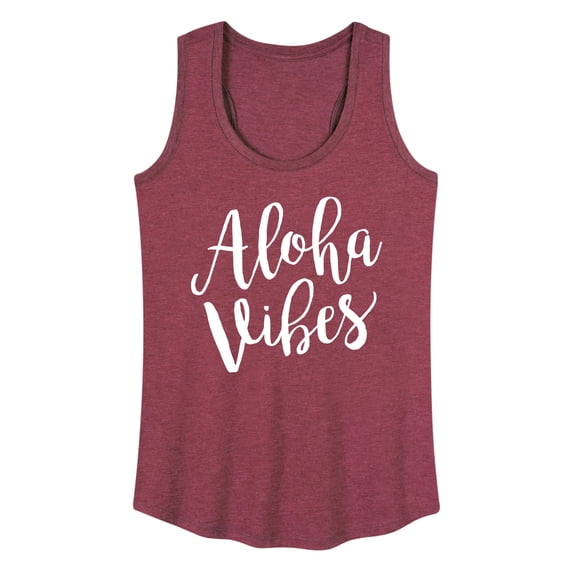 Instant Message - Aloha Vibes Graphic Racerback Tank