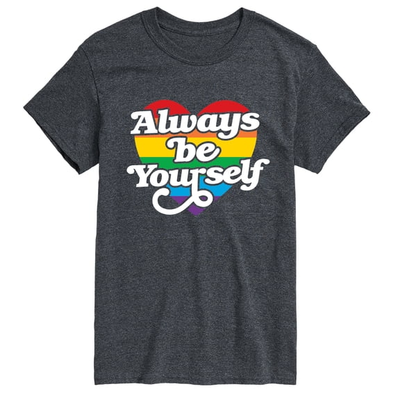 Instant Message - Always Be Yourself Short Sleeve Graphic T-Shirt