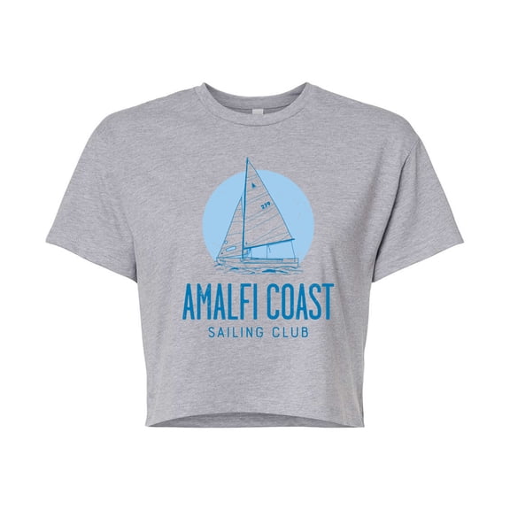 Instant Message - Amalfi Coast Sailing Club - Juniors Cropped Graphic T-Shirt