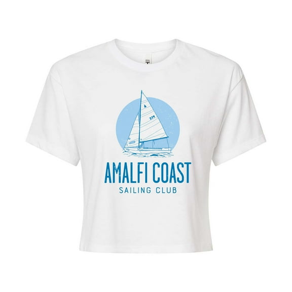 Instant Message - Amalfi Coast Sailing Club - Juniors Cropped Graphic T-Shirt