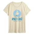 thumbnail image 1 of Instant Message - Amalfi Coast Sailing Club - Women's Short Sleeve Graphic T-Shirt, 1 of 6