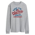 thumbnail image 1 of Instant Message - America 250 - Men's Long Sleeve Graphic T-Shirt, 1 of 5