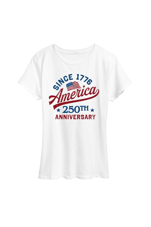 - America 250 - Women's Short Sleeve Graphic T-Shirt