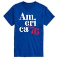 thumbnail image 1 of Instant Message - America 76 - Men's Short Sleeve Graphic T-Shirt, 1 of 5