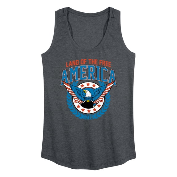Instant Message - America Collegiate Graphic Racerback Tank